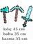 Ahşap Oyuncak Figür Kılıç Balta Kazma Set 2