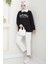 California Baskılı Sweat 1426 - Siyah 4