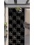 Dijital Baskılı Siyah Renk ile Modernize Edilmiş Balkon Halısı Yolluk Yapboz Puzzle Japon Halı 2