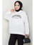 California Baskılı Sweat 1426 - Beyaz 1