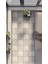 Dijital Baskılı Antrasit Beyaz Renk ile Modernize Edilmiş Balkon Halısı Yolluk Yapboz Puzzle Japon Halı 2