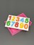 Bebek Beceri Geliştirici Rakam ve Harf Yerleştirme Puzzle Sayılar Seti 1
