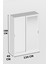 AE-3071 Patentli Ideal Aynalı Vestiyer Portmanto Ayakkabılık Raflı Askılıklı, Atlantik Çam 3