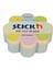 Hopax Stıckn 67X67 Pastel Çiçek Yapışkanlı Not Blok 250 1