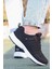 Rahat Taban Garantili Unisex Spor Ayakkabı - Siyah - 38 2