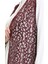 Dantelli Uzun Yelek 8742-04 Bordo 4