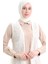 Dantelli Uzun Yelek 8742A-01 Beyaz 3