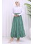 Beli Lastikli Kreş Etek 0050-10 Çağla Yeşil 2