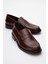 Erkek Klasik Rugan Deri Loafer Deri Cr 2655 Taba 2
