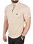 Slim Fit Dar Kesim Pamuklu Pike Kumaş Polo Yaka Tişört Nefes Alan Kıvrılmaz Polo Yaka Tişört 2503020 4