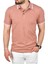 Slim Fit Pamuklu Kumaş Polo Yaka Tişört Nefes Alan Dar Kesim Kıvrılmaz Yaka Tişört 2503021 1