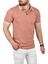 Slim Fit Pamuklu Kumaş Polo Yaka Tişört Nefes Alan Dar Kesim Kıvrılmaz Yaka Tişört 2503021 2