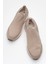 Erkek Rahat Taban Triko Bez Bağcıksız Comfort Ayakkabı Cr 2302 Vizon 5