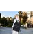 Srg Unisex Suya Dayanıklı Krinkıl Kumaş Çok Gözlü Siyah Laptop Okul ve Seyahat Sırt Çantası 2