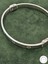 6.5mm 925 Ayar Gümüş Modern Düz Model Kadın Kelepçe Bileklik 1