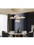 Luxury Exclusive Beşli Yuvarlak Sarkıt LED Avize Jellyfish Gold Sarı Ledli Avize 3