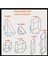 Bakgelal Büyük Boy Ahşap Geometrik Renkli Blok Seti, Ahşap Saklama Kutulu Geniş Boyutlu Geometrik Blok Seti - 66 Parça Montessori Eğitici Yapı Oyuncağı 4