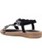 B306 Kadın Sandalet Siyah 4