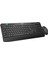 KM-2620 Siyah USB Sessiz Switch Ince Kablosuz Q Multimedia Klavye + Mouse Set 4