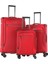 Verage GM21002W Kumaş 3 Lü Valiz Seti Kırmızı 1