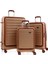 Ççs 5238 Lüx 3 Lü Valiz Seti Kahve 1