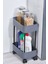Easy 2 Katlı Çok Amaçlı Raf Banyo ve Mutfak Organizer Düzenleyici (Tekerlekli) 1