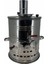 Paslanmaz 304 Çelik Demlikli 7 Litre Semaver 3