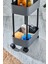 Easy 3 Katlı Çok Amaçlı Raf Banyo ve Mutfak Organizer Düzenleyici (Tekerlekli) 5