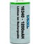 Tnl CR123A 16340 3.7V 1200MAH Li-Ion Başlıklı Pil 1