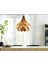 Ingiliz Tarzı Çınar Yaprağı Modern Globe Küre Doğal Ahşap Mdf 3D Lazer Kesim Rustik Salon Avize 4