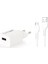 CTA-524UTB24 12W 5V 2.4A USB 3.0 + USB To Type-C Şarj Cihazı 1