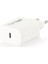 20W Pd 3A Type-C Çıkışlı Şarj Adaptörü (Başlık) Beyaz 1