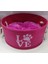 Luxury Keçe Kedi Köpek Yatak Love Pembe 18 cm Yukseklik - 63 cm Genişlik 1 Adet 1