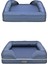 Luxury Bolster Üst Kalite Köpek Yatağı 57X 71 cm (Medium), 6,5cm Süngerli,sıvı Geçirmez Alez Kılıflı 1 Adet 4