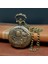 Antika Tren Tasarımlı Köstekli Cep Saati 1
