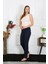 Modaserdem Kadın Pamuk Penye Tek Alt Pijama Lacivert 27514 3