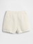 Kız Bebek Kırık Beyaz Kroşe Örgü Şort 2