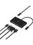 Usb-C Multimedia Adaptörü (Vga, 4K Hdmı, USB 3.0, Ethernet Bağlantı Noktalı Usb-C Hub) MacBook Pro, iPad Pro, Surface Pro, Chromebook ve Daha Fazlası Için 100 W Doğrudan Iletimli Güç 1