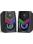 DHE-6000 2.0 Rgb Gaming Multimedya Speaker Hoparlör, Siyah 2