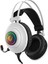 Rm-K1 Pulsar Beyaz USB 7.1 Surround+Titreşim Rgb Işık Efektli Gaming Oyuncu Mikrofonlu Kulaklık 2