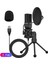 Yanmai Bilgisayar Mikrofon 50Hz-16KHz Profesyonel Podcast Mikrofon Kiti Tak Çalıştır USB Kablolu Pc Dizüstü Bilgisayar Için Vlog Canlı Yayın SF-777 2