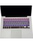 Store Macbook Air Pro Klavye Koruyucu (Türkçe Q) Ombre (Eski USB Li Model 2008/2017 Yılı) ile Uyumlu Pembe Mavi 2