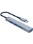 Type-C To 3 Portlu USB 3.0 Çoklayıcı Tf Micro Sd Kart Okuyucu Hub 1