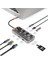 Hub Çok Fonksiyonlu, 8'li Bağlantı Noktası, Hdmı, USB 3.0, Sd Kart Okuyucu, Ethernet, Gümüş 2
