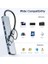 USB C Hub, 8'i 2 Arada USB Hub 3.0 Çoklu Bağlantı Noktalı Adaptör, USB 3.0 Bağlantı Noktası, Sd/tf Kart Okuyucu, Usb-C ve 3 x USB 2.0 Veri Bağlantısı, 3,5 mm Kulaklık Bağlantısı, MacBook 3
