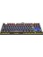 KB-R17 Raptor Black USB 6 Color Blue Switch Lc Layout Gaming Mechanical Keyboard 2