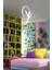 Imza Model Tekli Modern Sarkıt LED Beyaz Işık Ultra Power LED Avize Salon Mutfak Oda Hol Ledli Aviz 2