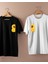 Ördek Tasarımlı Çiftler Için Baskılı T-Shirt Tasarımı 5