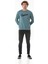 Yazı Nakışlı Bisiklet Yaka Sweatshirt 2