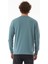 Yazı Nakışlı Bisiklet Yaka Sweatshirt 4